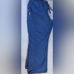 CODE HAPPY Women’s 4X Navy Scrub Pants #2023